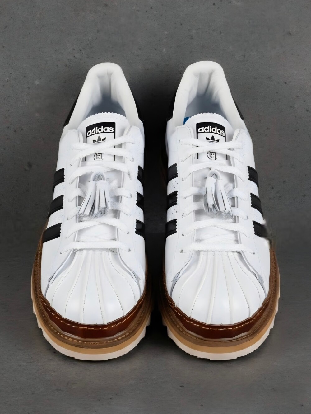 NIB Adidas Superstar CLOT By Edison Chen | White Crystal Sand, 6.5M | 7.5W - Picture 6 of 6